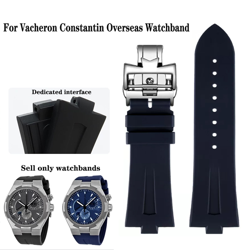 Luxury Watch Vacheron Constantin - أحزمة ساعة من السيليكون المطاطي لـ