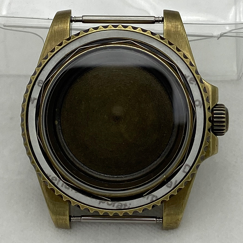 Bronze Case Watch - 40 مللي متر خمر ساعة برونزية