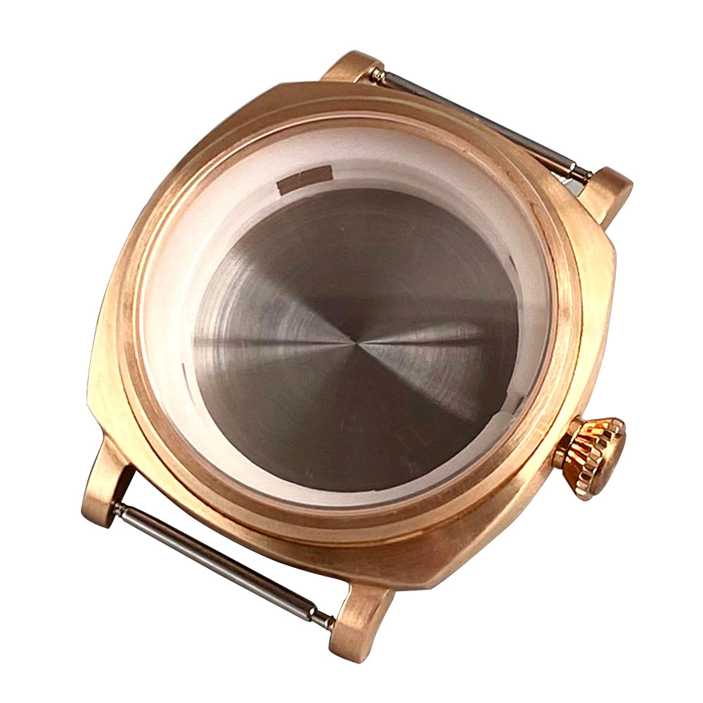 Bronze Case Watch - إكسسوارات ساعات عسكرية: علبة برونزية مربعة