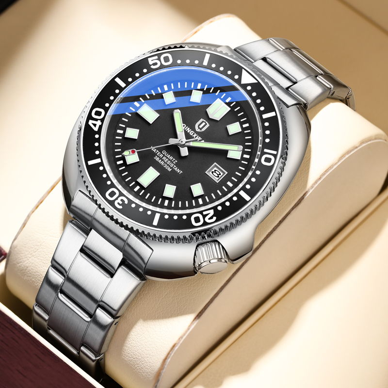 Luxury Watch Hd - QINGXIYA ساعات رجالي العلامة التجارية الفاخرة