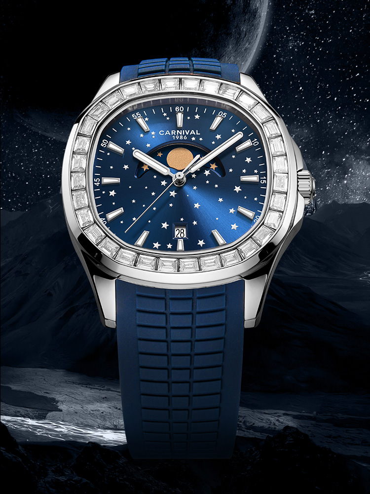 Luxury Watch Hd - ساعة كوارتز روندا سويسرية للرجال من