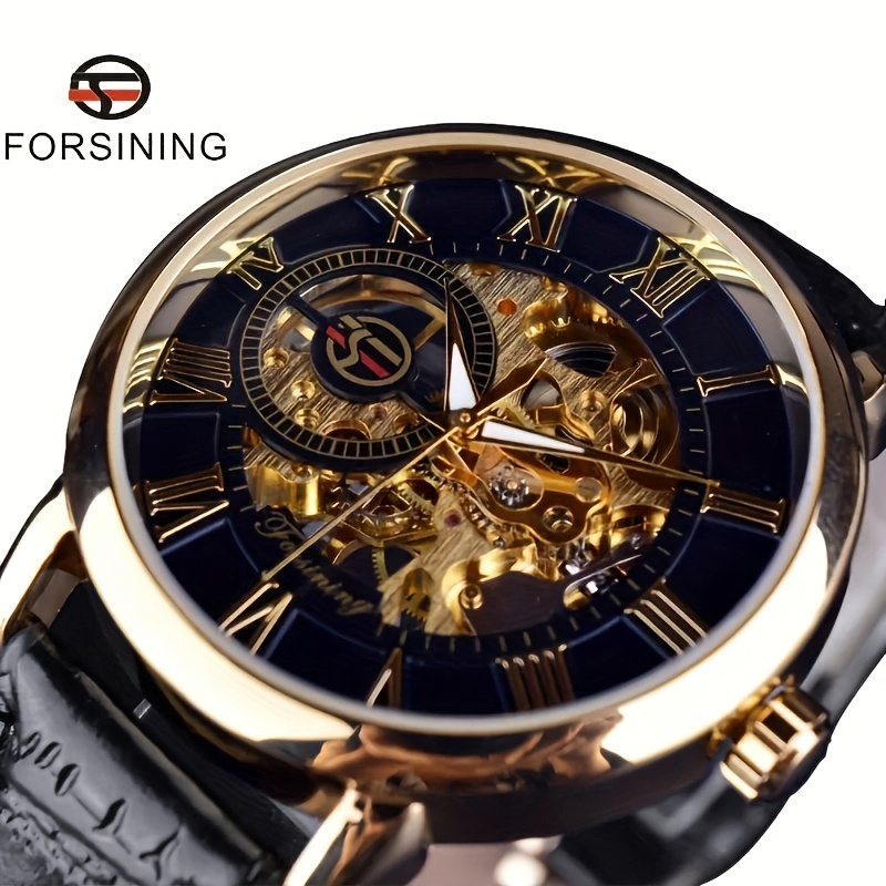 Luxury Watch Brands Logo - ساعات فورسينينج الميكانيكية الفاخرة للرجال بتصميم