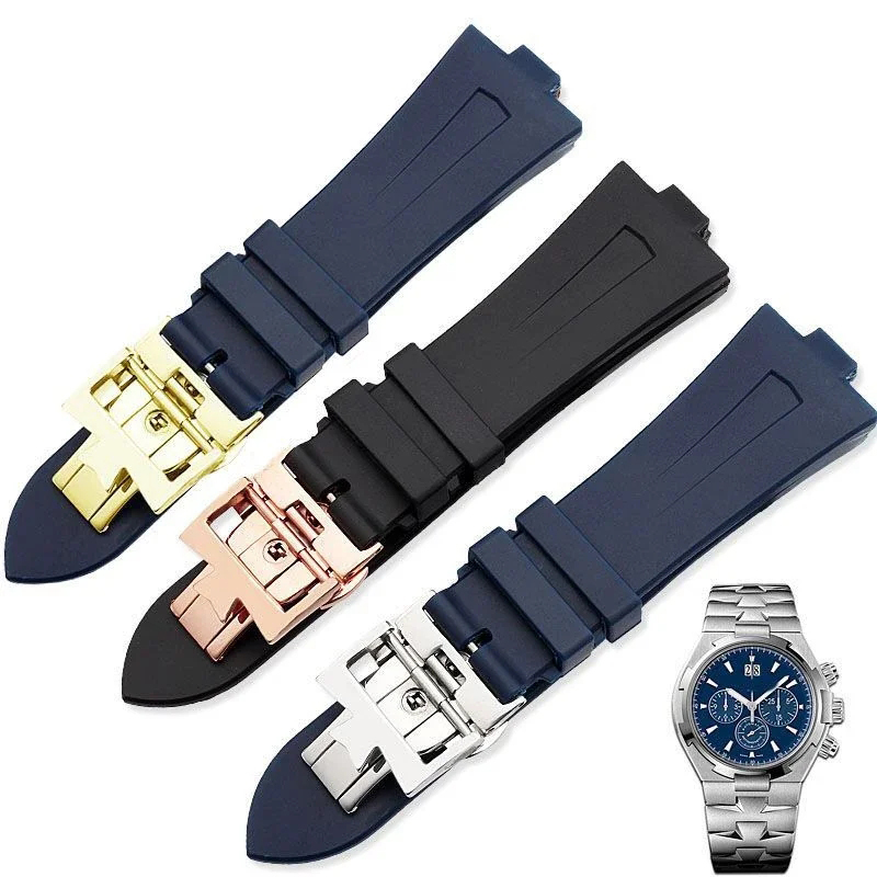 Luxury Watch Vacheron Constantin - المطاط حزام ساعة سيليكون ل فاشيرون