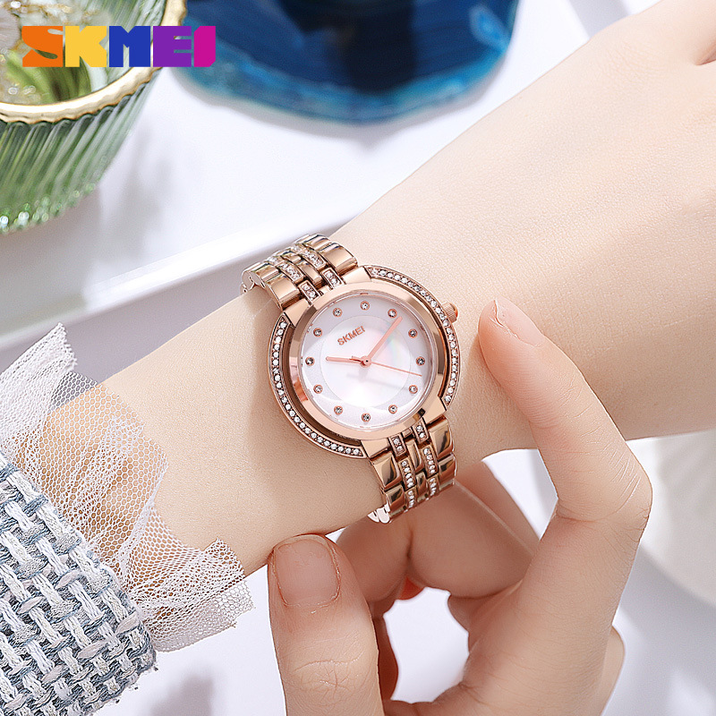 Luxury Watch Quartz - ساعات يد نسائية فاخرة بسوار من