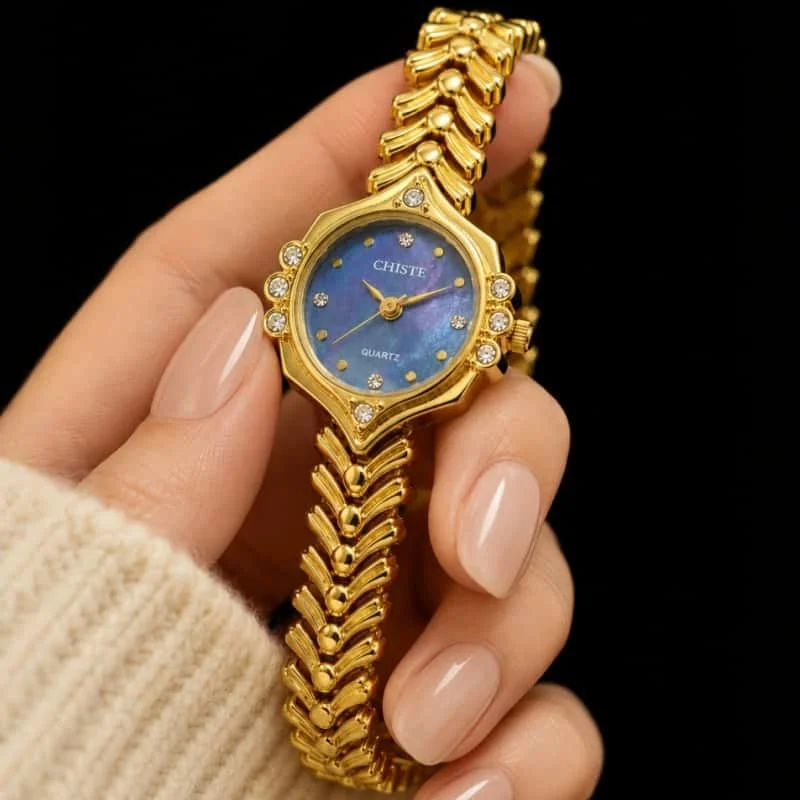 ساعة يد نسائية ذهبية فاخرة من  - مراجعة Luxury Watch Top 10 وسعره