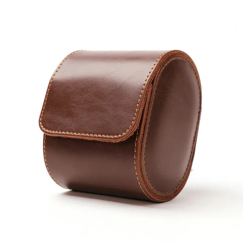 حافظة سفر جلدية فاخرة لساعة وا - مراجعة Luxury Watch Travel Case وسعره