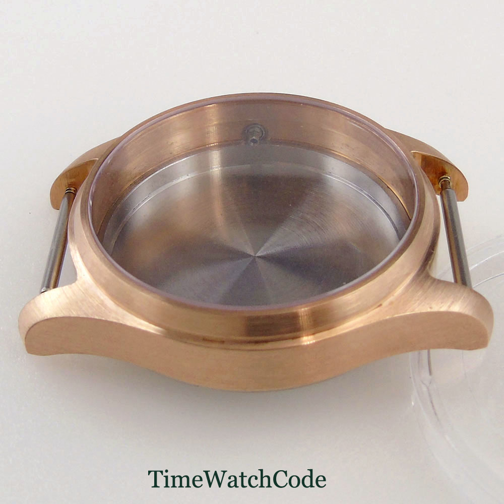 39 مللي متر الطيار غواص ساعة ح - مراجعة Bronze Case Watch وسعره