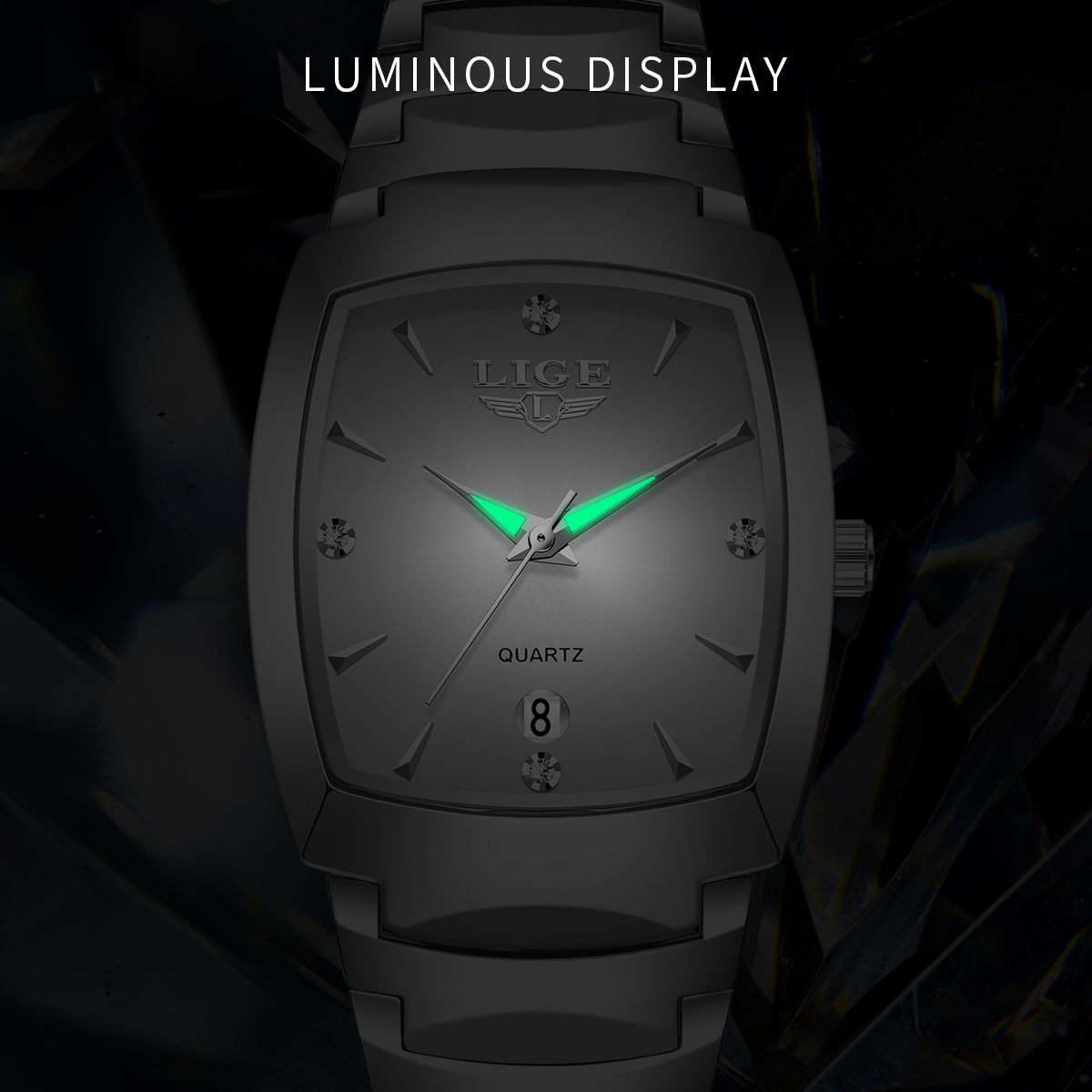 ساعة يد نسائية جديدة من LIGE ل - مراجعة Luxury Watch Quartz وسعره