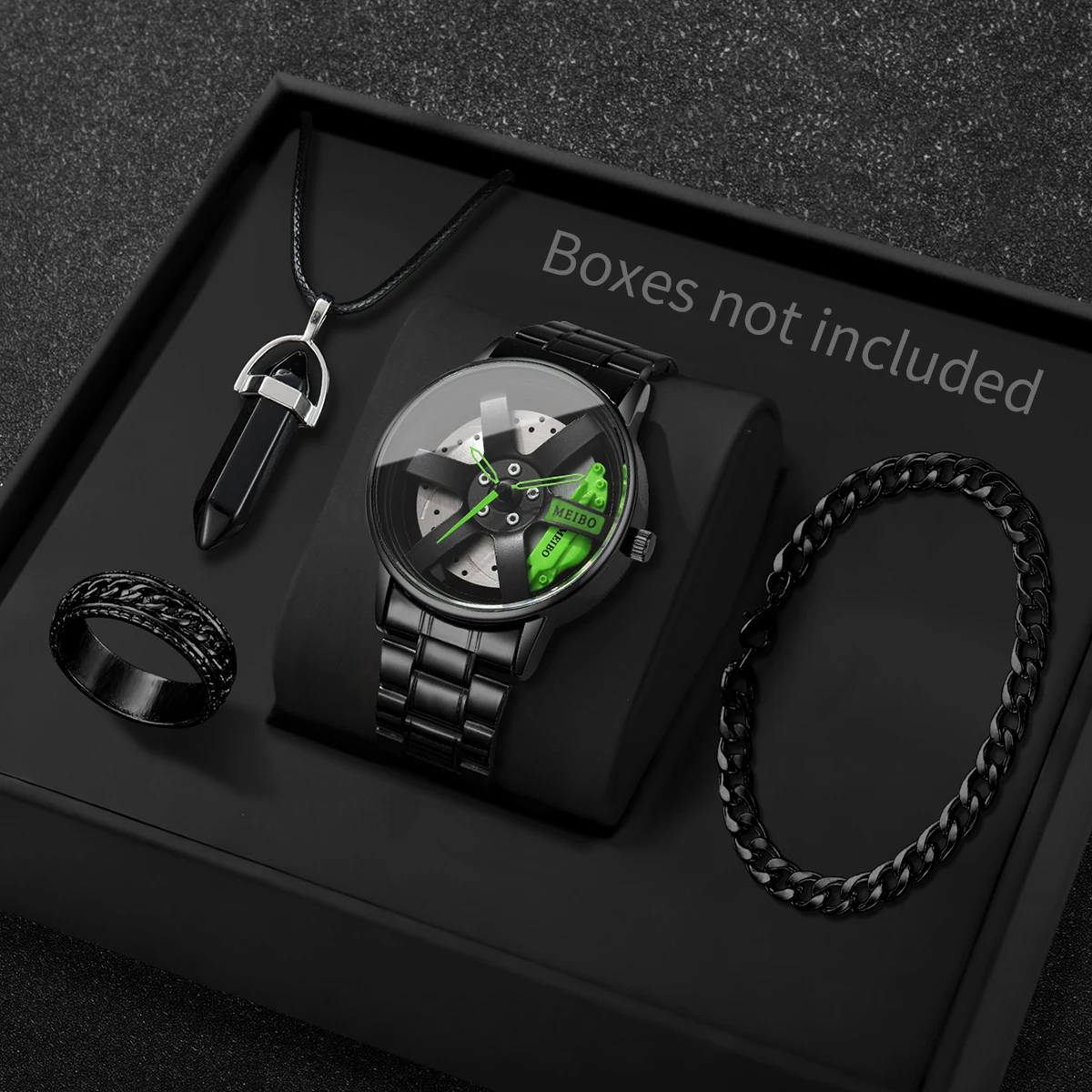 طقم ساعات رياضية فاخرة للرجال  - مراجعة Luxury Watch Organizer For Men وسعره