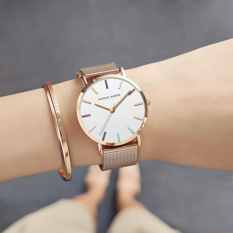ساعات يد نسائية بتصميم بسيط وأ - مراجعة Luxury Watch Brands Logo وسعره