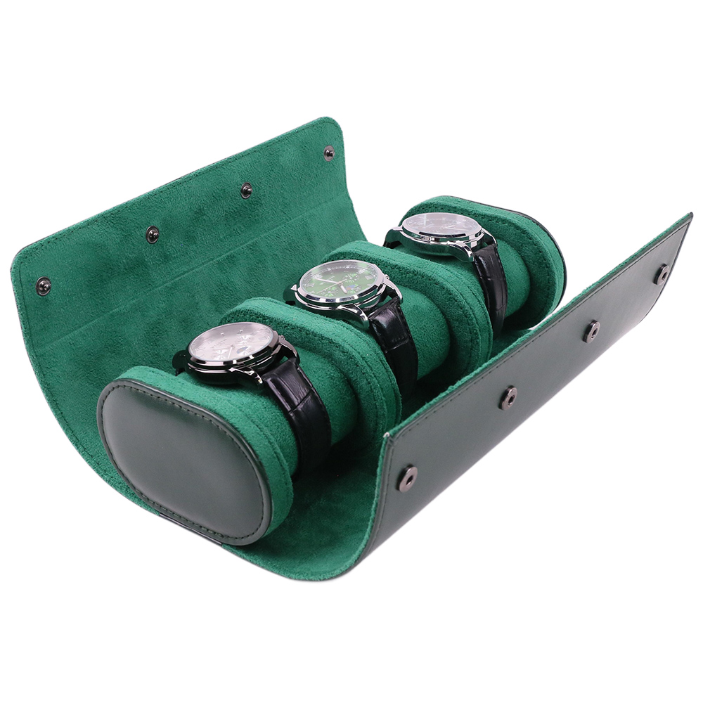 الفاخرة المحمولة 3 فتحات بو ال - مراجعة Luxury Watch Travel Case وسعره