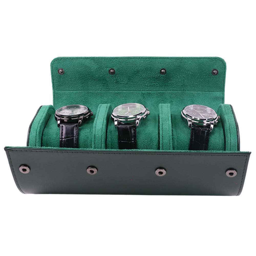الفاخرة المحمولة 3 فتحات بو ال - مراجعة Luxury Watch Travel Case وسعره