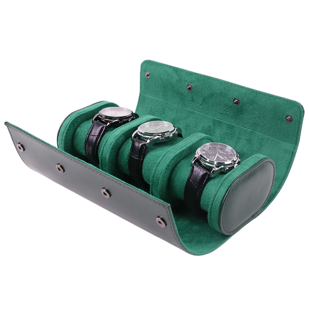 الفاخرة المحمولة 3 فتحات بو ال - مراجعة Luxury Watch Travel Case وسعره