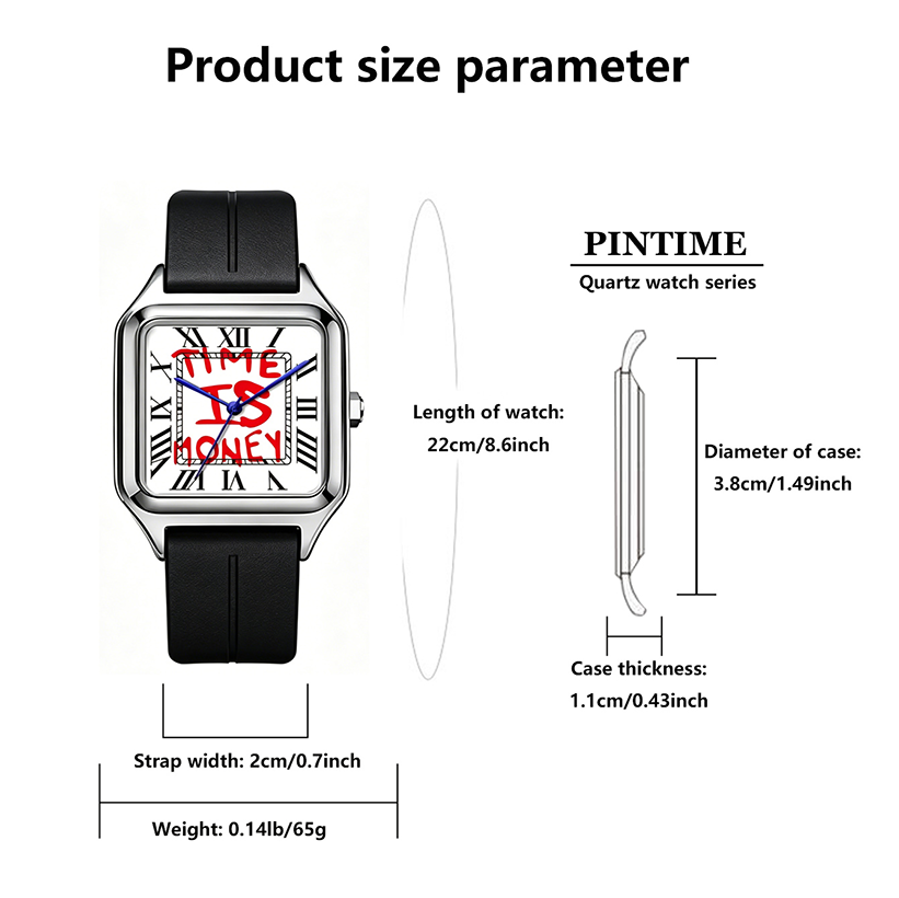 ساعة FUCK9.5 مربعة أنيقة وفاخر - مراجعة Luxury Watch Rubber Strap وسعره