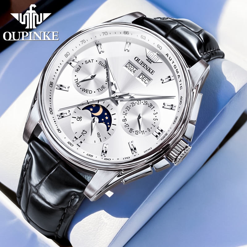 OUPINKE 3189 ساعة رجالية ماركة - مراجعة Luxury Watch Hd وسعره