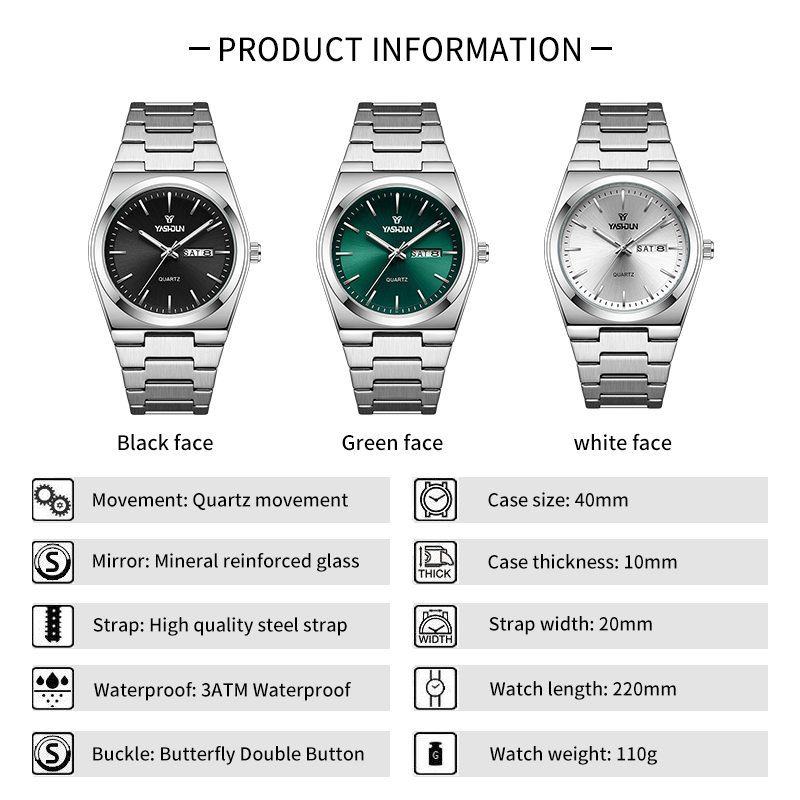 ساعات كوارتز فاخرة من الفولاذ  - مراجعة Luxury Watch Top 10 وسعره
