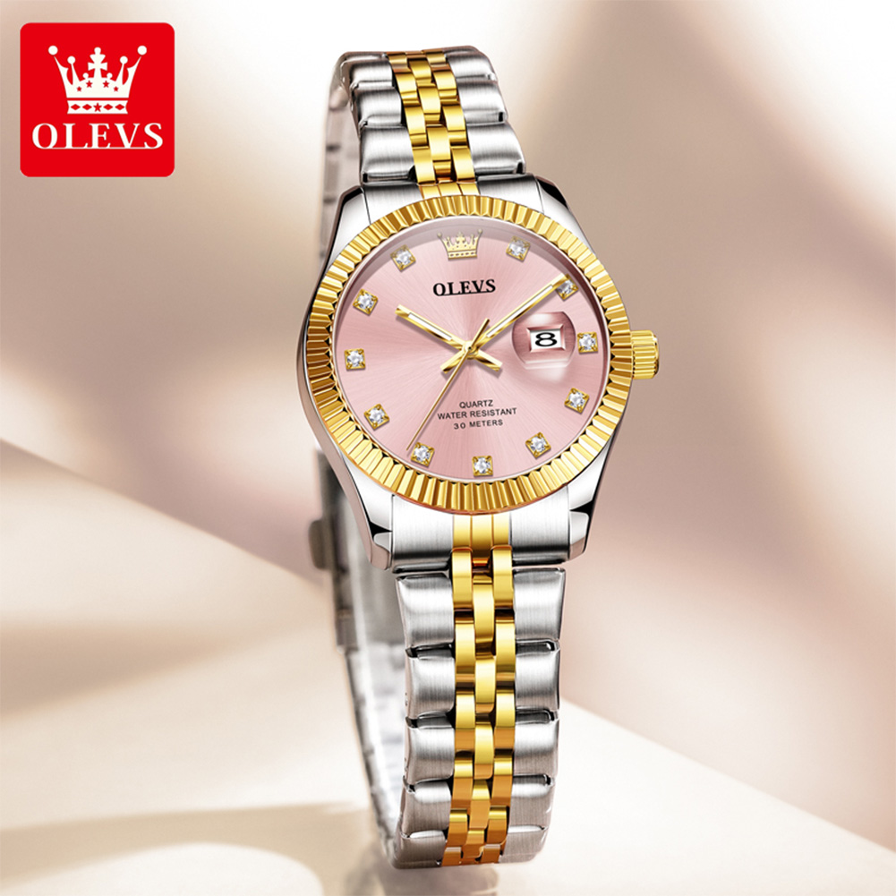 ساعات OLEVS 3705 للنساء من أفض - مراجعة Luxury Watch Top 10 وسعره