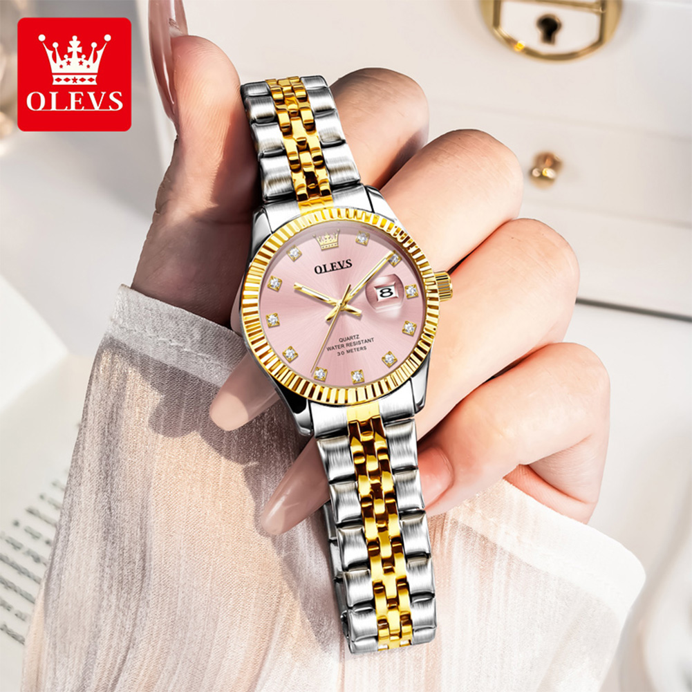 ساعات OLEVS 3705 للنساء من أفض - مراجعة Luxury Watch Top 10 وسعره