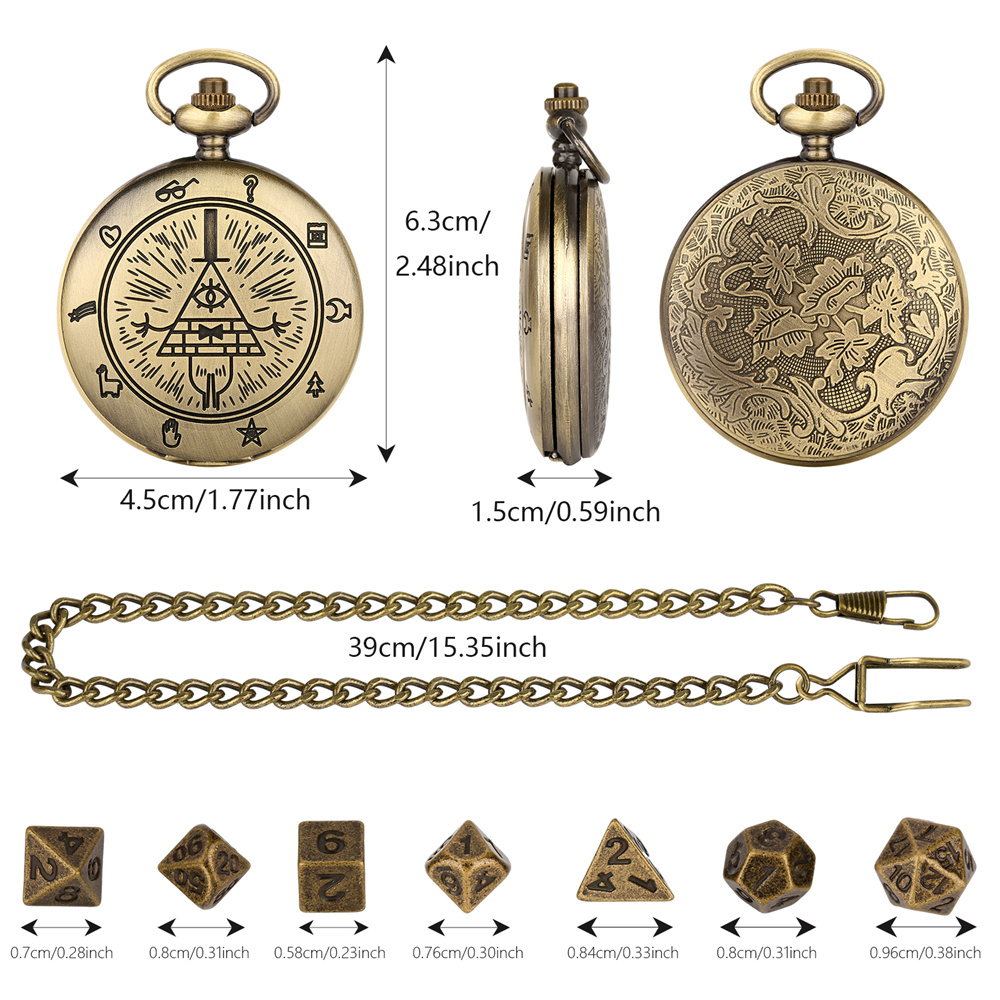 حافظة ساعة جيب كلاسيكية برونزي - مراجعة Bronze Case Watch وسعره