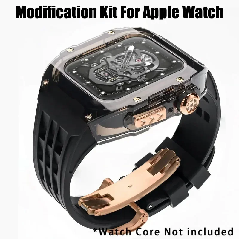 حافظة شفافة لساعة أبل ، مجموعة - مراجعة Luxury Watch Apple وسعره