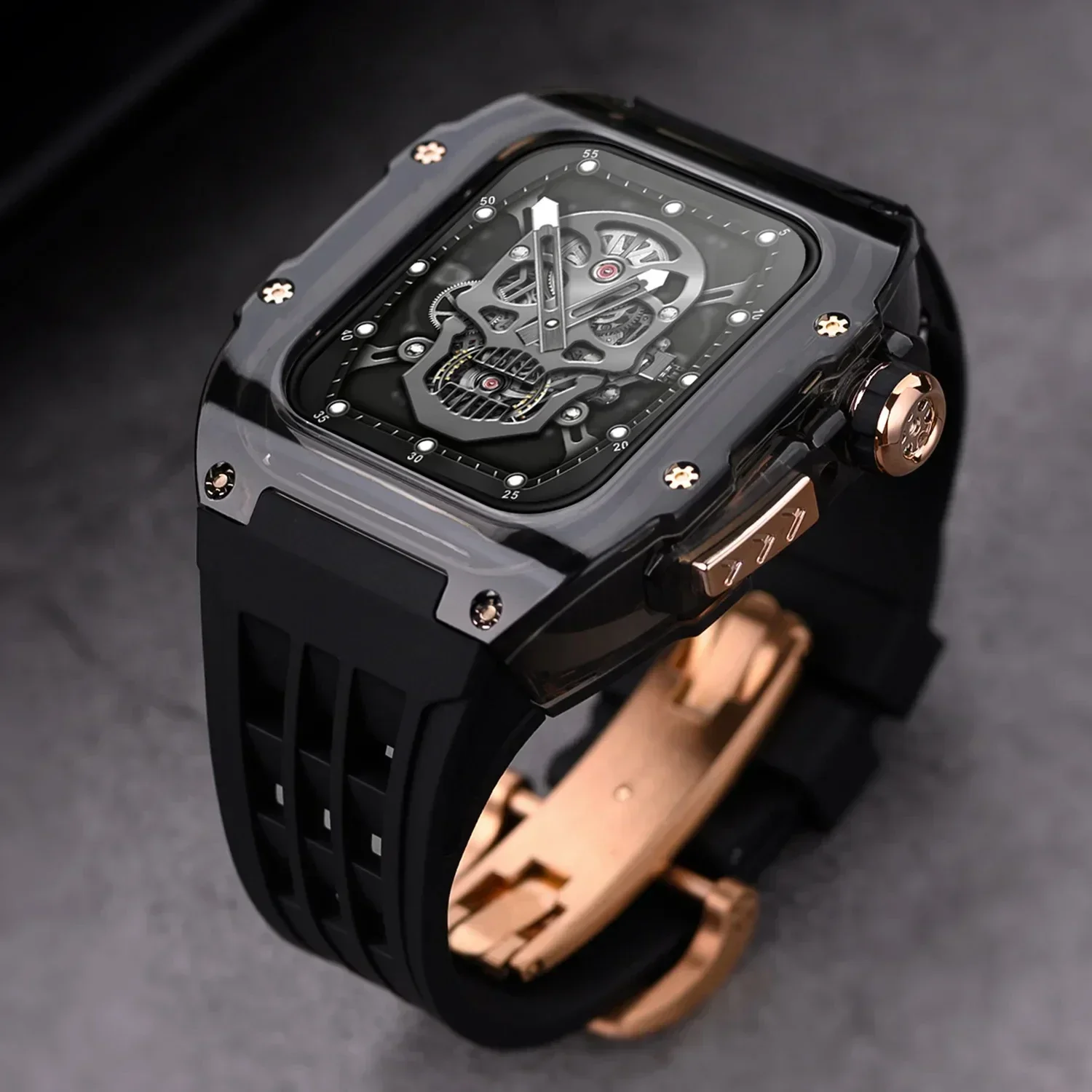 حافظة شفافة لساعة أبل ، مجموعة - مراجعة Luxury Watch Apple وسعره