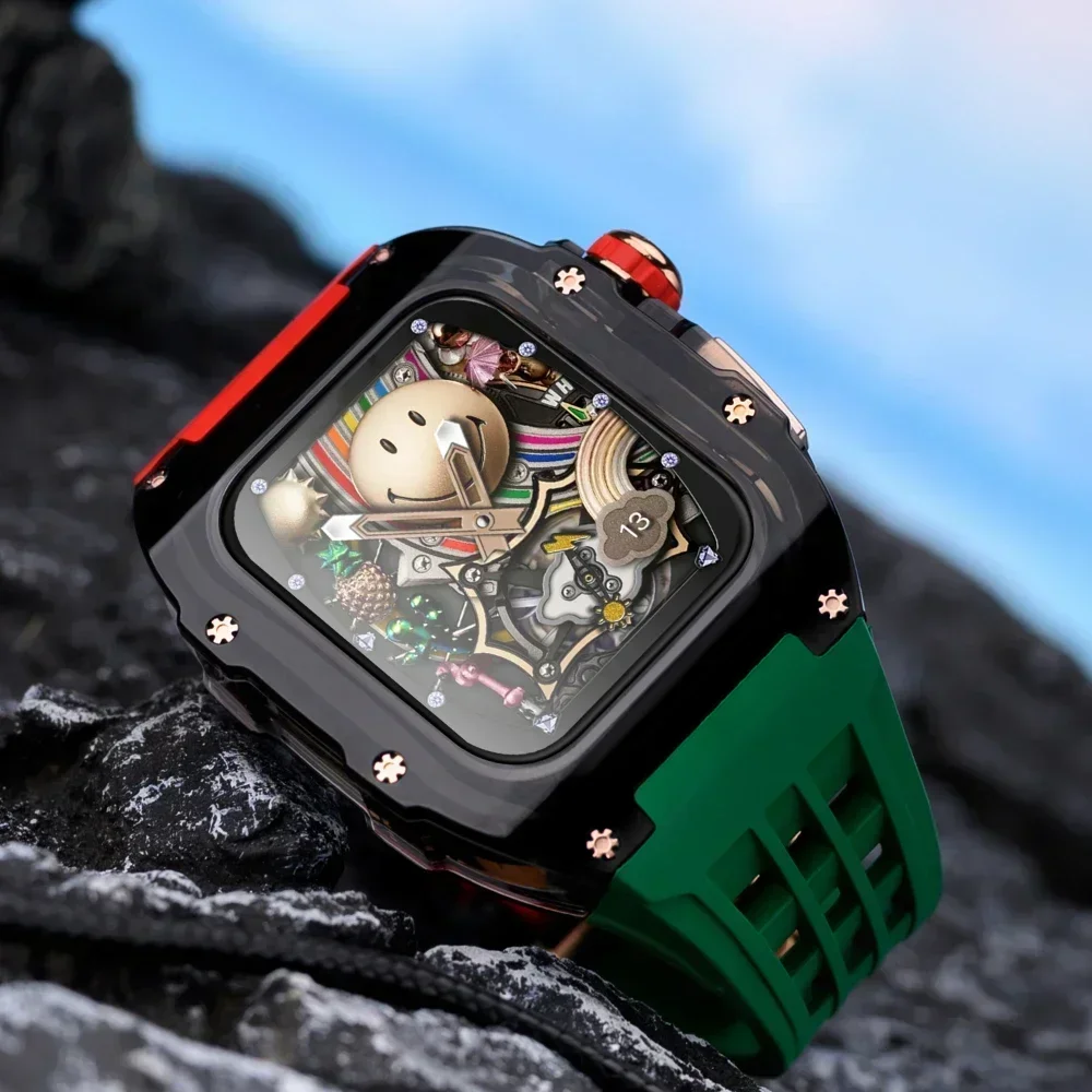 حافظة شفافة لساعة أبل ، مجموعة - مراجعة Luxury Watch Apple وسعره