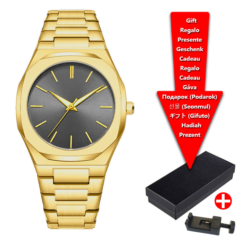 ساعة رجالية فاخرة مقاومة للماء - مراجعة Luxury Watch Brands Logo وسعره