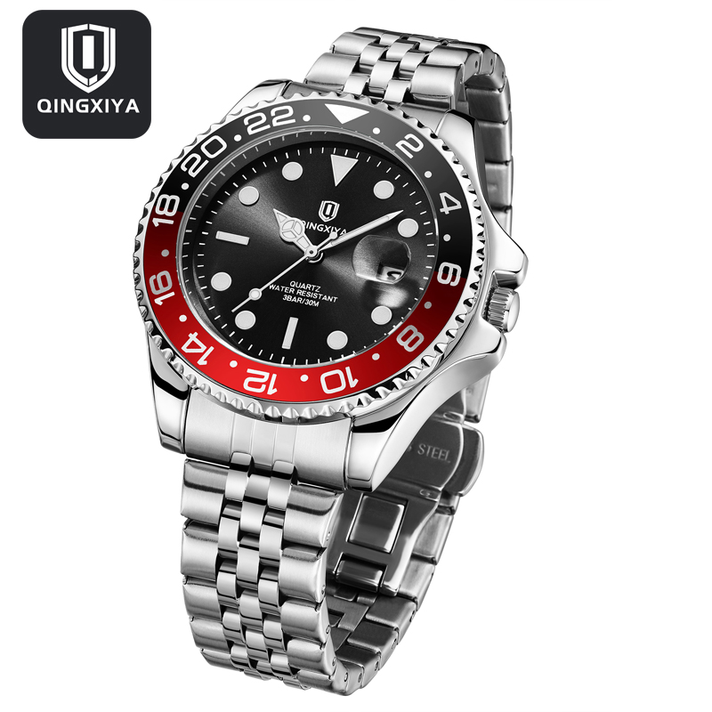 QINGXIYA ساعة كوارتز رجالية فا - مراجعة Luxury Watch Organizer For Men وسعره