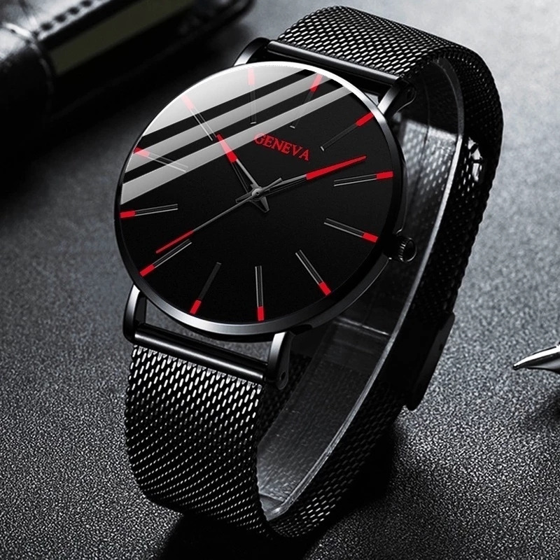 طقم ساعة وسوار كوارتز رجالي من - مراجعة Luxury Watch Organizer For Men وسعره