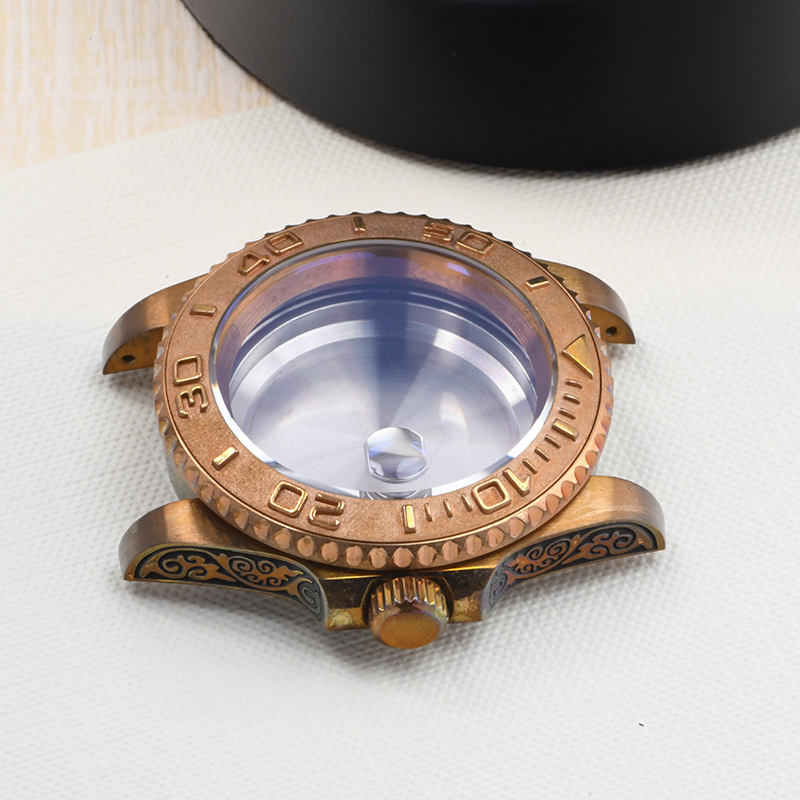 CUNS8 علبة ساعة برونزية 40 ملم - مراجعة Bronze Case Watch وسعره