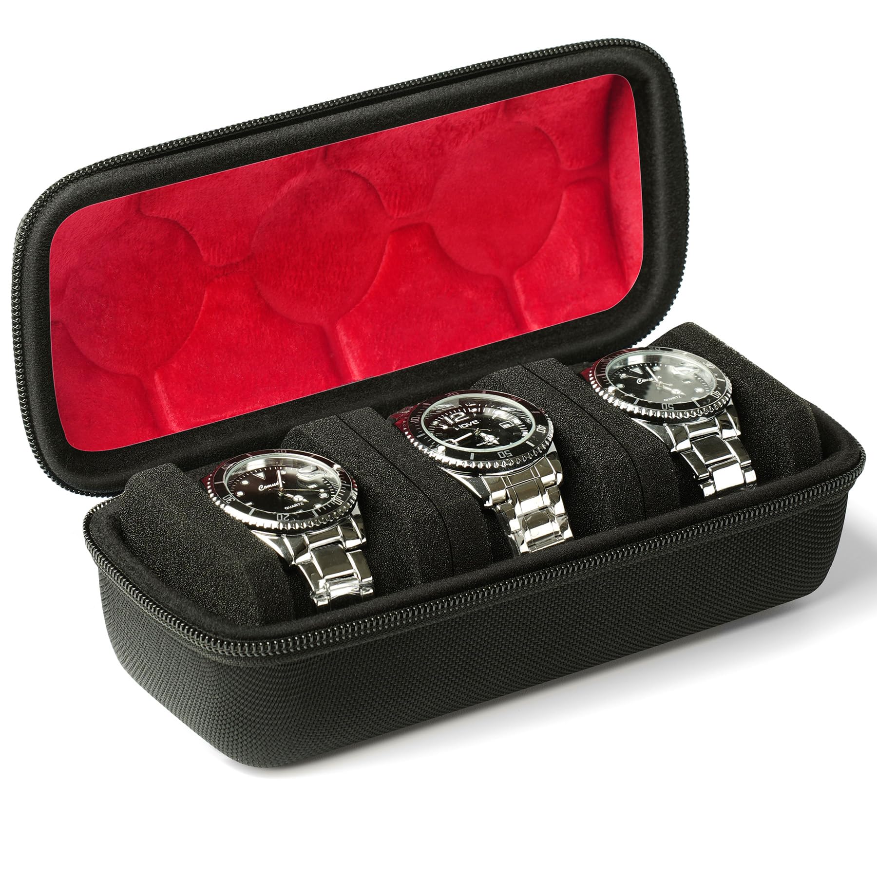حافظة سفر لساعة 2/3/5 فتحات، ل - مراجعة Luxury Watch Travel Case وسعره