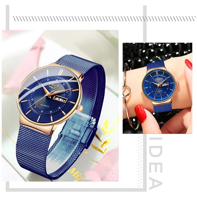 ساعات نسائية من LIGE، ماركة فا - مراجعة Luxury Watch Top 10 وسعره