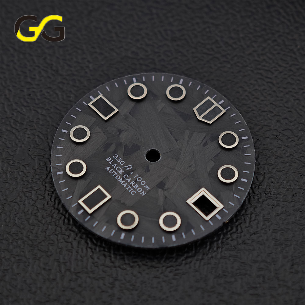 قرص ساعة من ألياف الكربون مقاس - مراجعة Bronze Case Watch وسعره