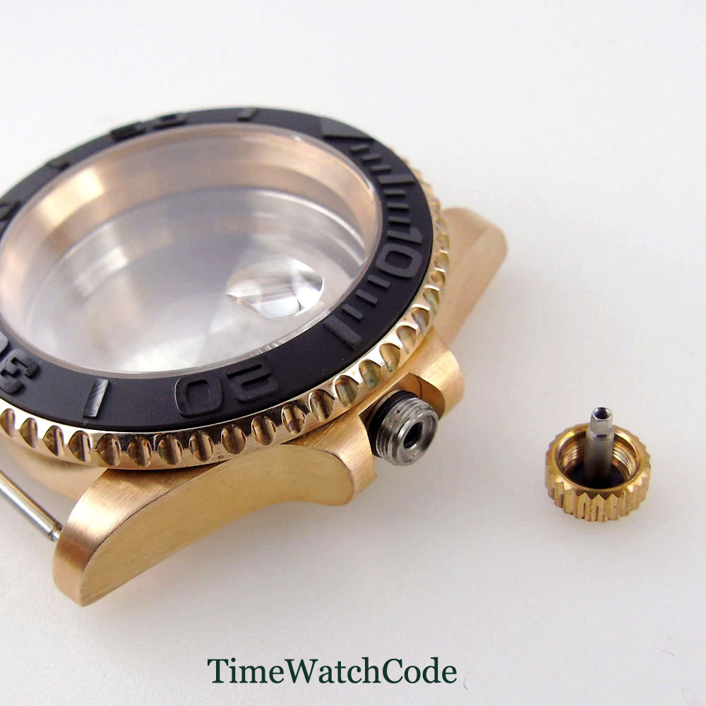 40 مللي متر CUSN8 الصلبة البرو - مراجعة Bronze Case Watch وسعره