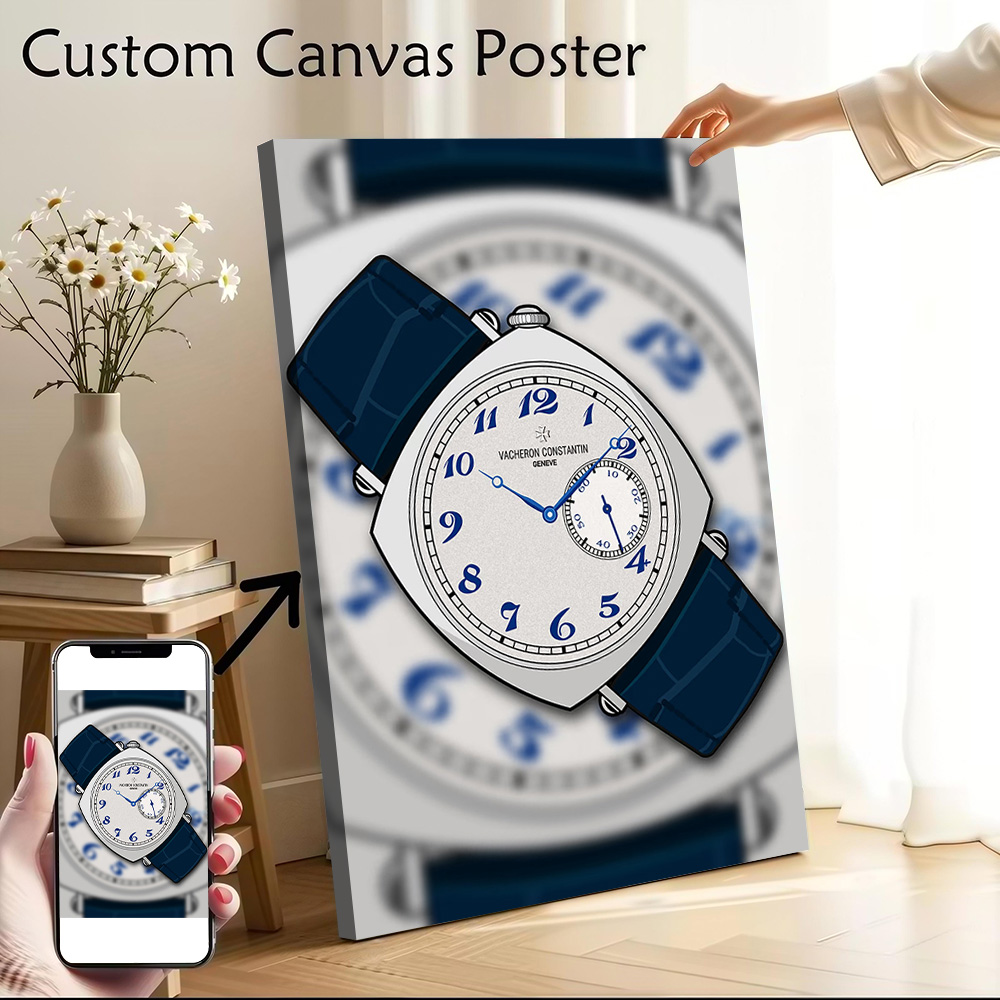 لوحة قماشية مطبوعة لساعة فاشير - مراجعة Luxury Watch Vacheron Constantin وسعره
