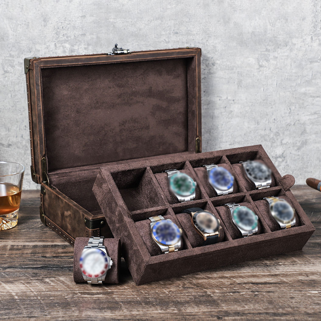 علبة ساعات جلدية فاخرة من CONT - مراجعة Luxury Watch Travel Case وسعره