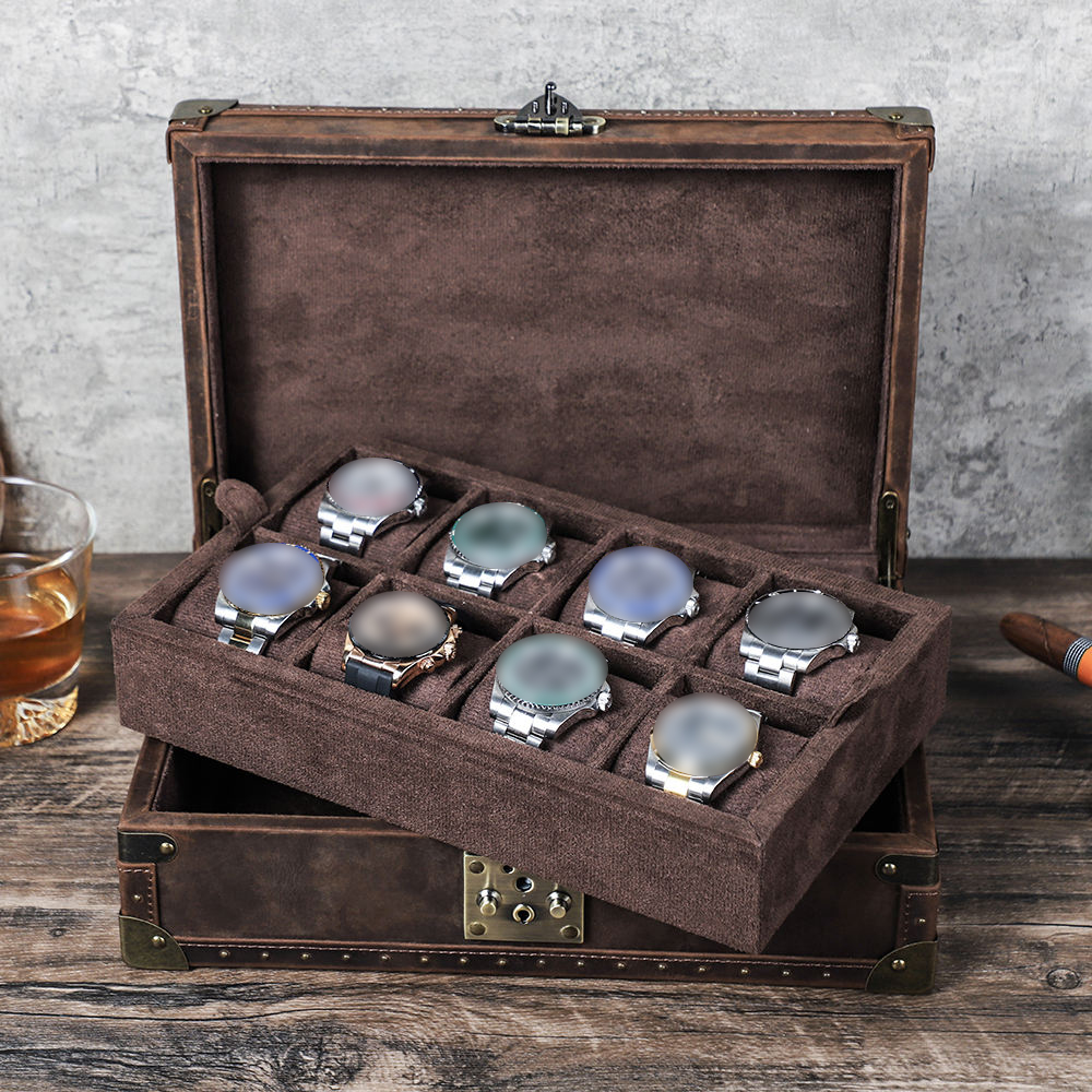 علبة ساعات جلدية فاخرة من CONT - مراجعة Luxury Watch Travel Case وسعره