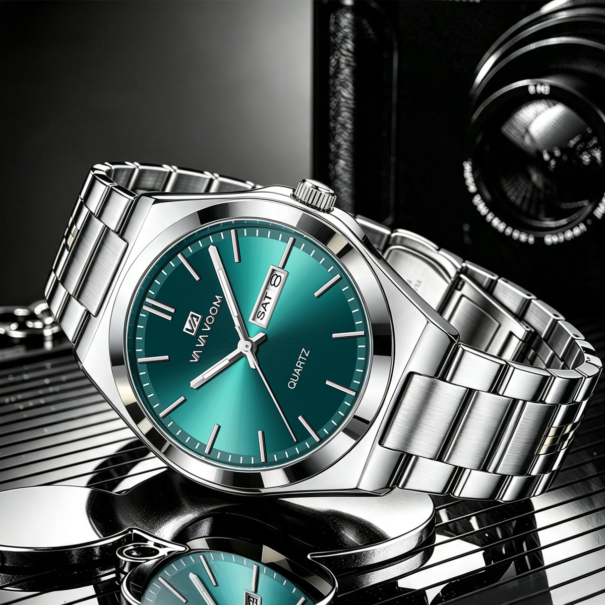 ساعة فاخرة للرجال مقاومة للماء - مراجعة Luxury Watch Organizer For Men وسعره