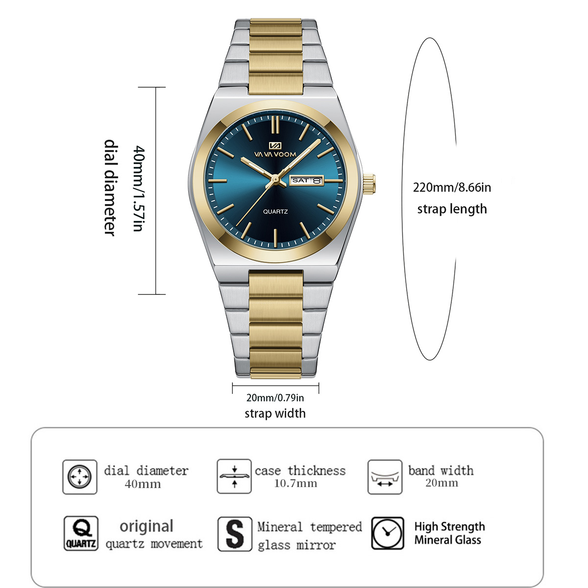 ساعة فاخرة للرجال مقاومة للماء - مراجعة Luxury Watch Organizer For Men وسعره
