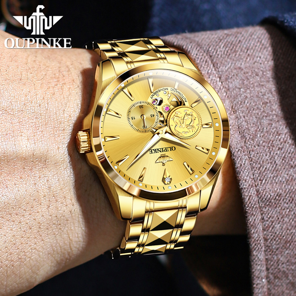 ساعات رجالية من OUPINKE من أفض - مراجعة Luxury Watch Brands Logo وسعره
