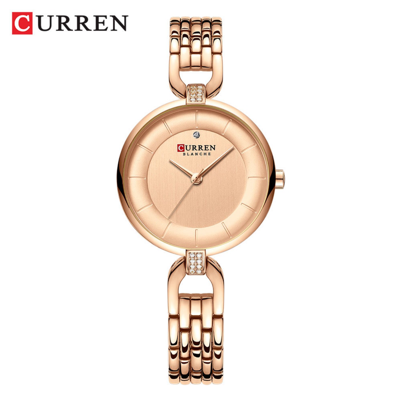 ساعة نسائية من CURREN، ساعة يد - مراجعة Luxury Watch Quartz وسعره