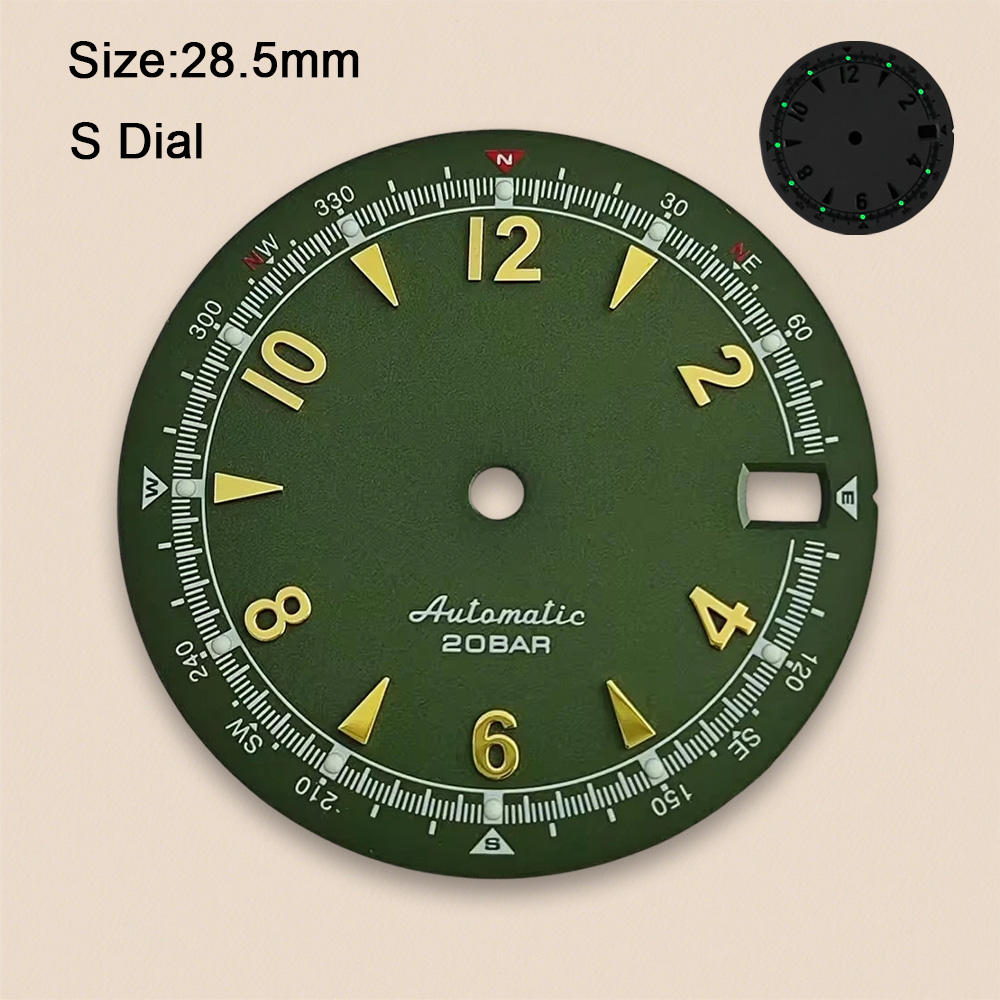 Nh35 الطلب S شعار 28.5 مللي مت - مراجعة Bronze Case Watch وسعره