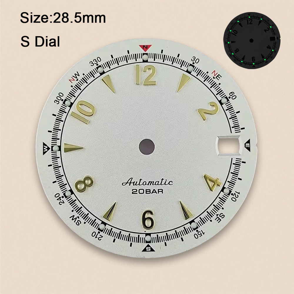 Nh35 الطلب S شعار 28.5 مللي مت - مراجعة Bronze Case Watch وسعره