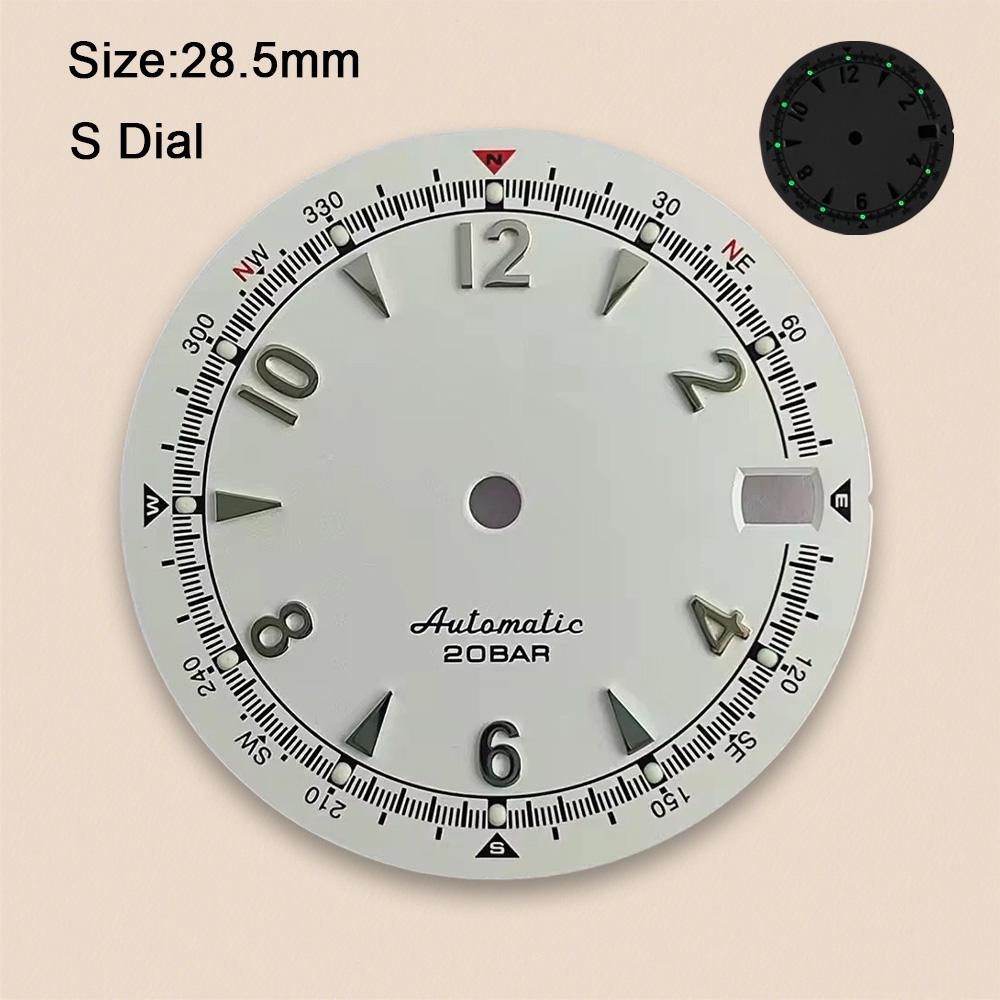 Nh35 الطلب S شعار 28.5 مللي مت - مراجعة Bronze Case Watch وسعره