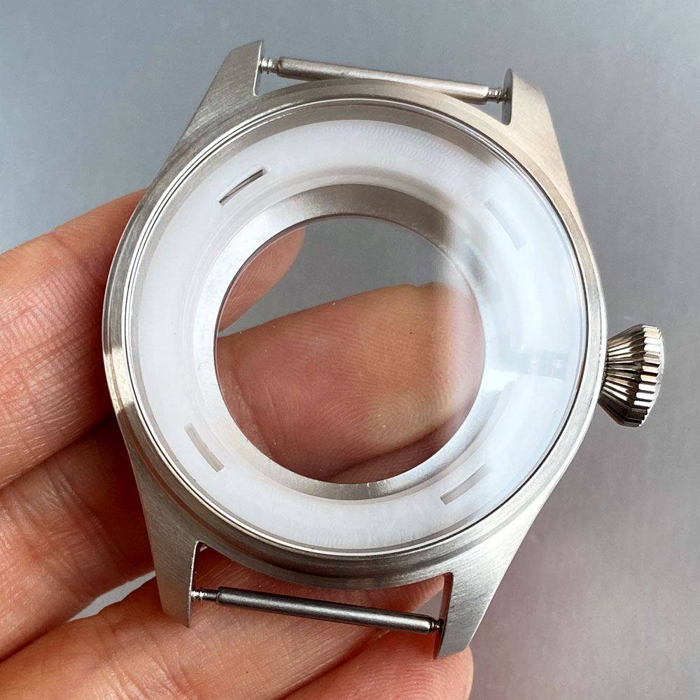 الطيار ساعة حالة الغوص 43 مللي - مراجعة Bronze Case Watch وسعره