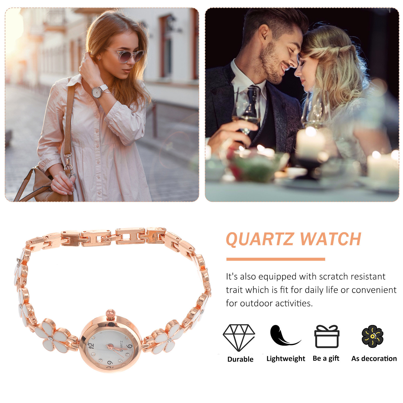 ساعة يد أنيقة من الكوارتز الكر - مراجعة Luxury Watch Quartz وسعره