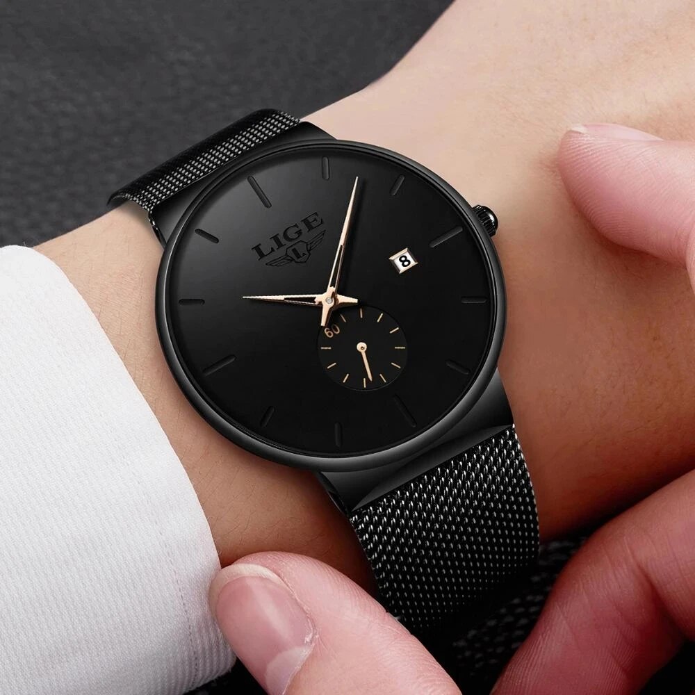 ساعات رجالية عصرية من LIGE ، أ - مراجعة Luxury Watch Top 10 وسعره