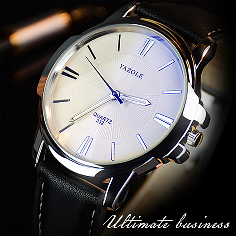 جديد YAZOLE ساعات رجالي العلام - مراجعة Luxury Watch Top 10 وسعره