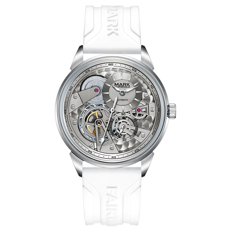 ساعة ميكانيكية أوتوماتيكية فاخ - مراجعة Luxury Watch Rubber Strap وسعره