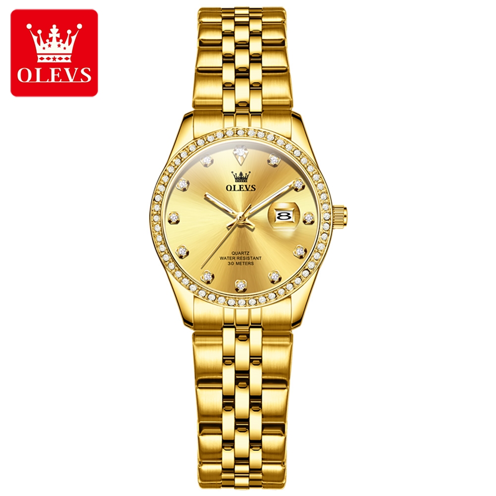 OLEVS ساعة أنيقة فاخرة للنساء  - مراجعة Luxury Watch Top 10 وسعره